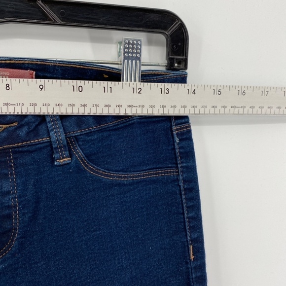 Brazil Jeans Womens Size Small Low Rise Jeggings Blue Denim Stretchy Zip Button - Picture 4 of 12